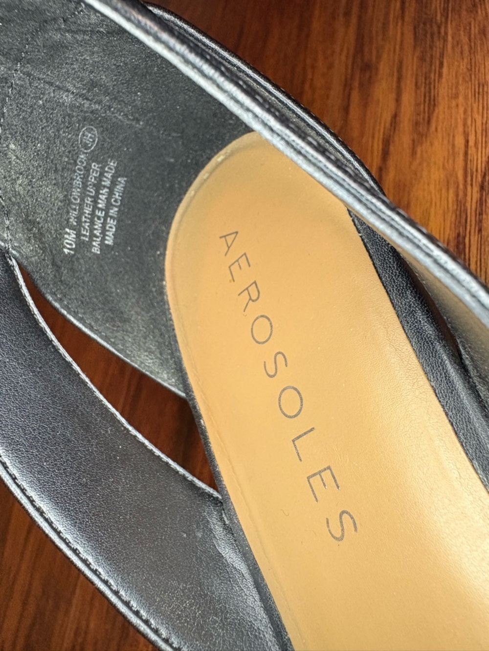 Aerosoles Women's Eliza Wedge Sandal sz 10 - Picture 4 of 4